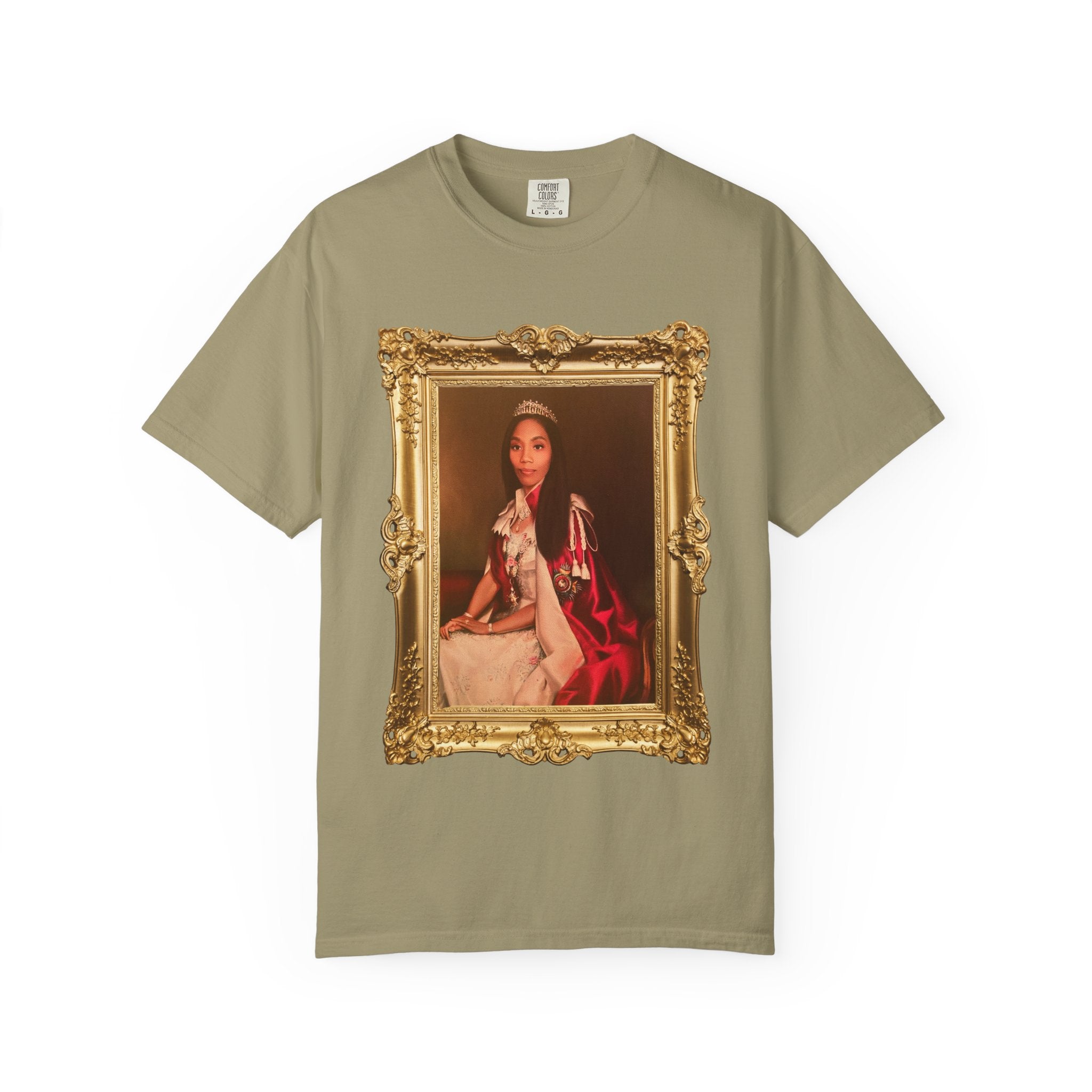 Crowned in Glory" Royal Portrait Tee- Felicity