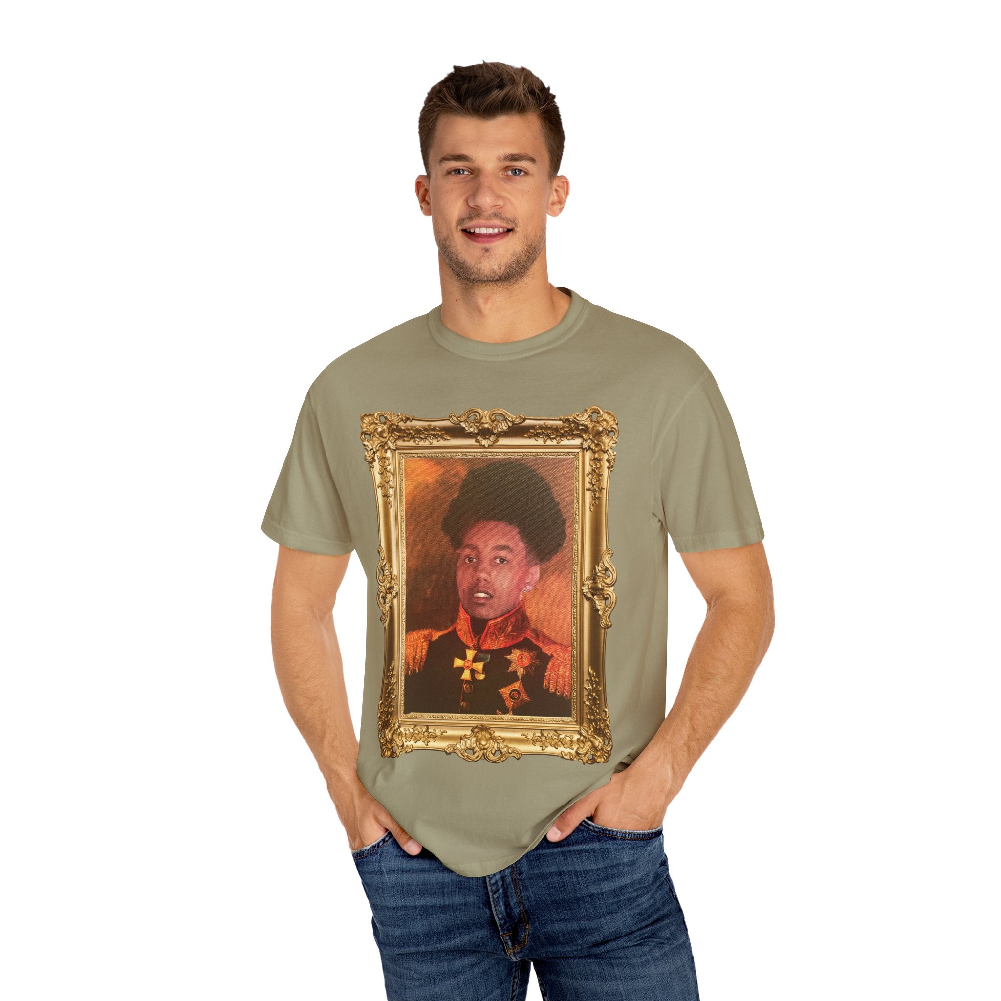 Crowned in Glory" Royal Portrait Tee- Nathaniel