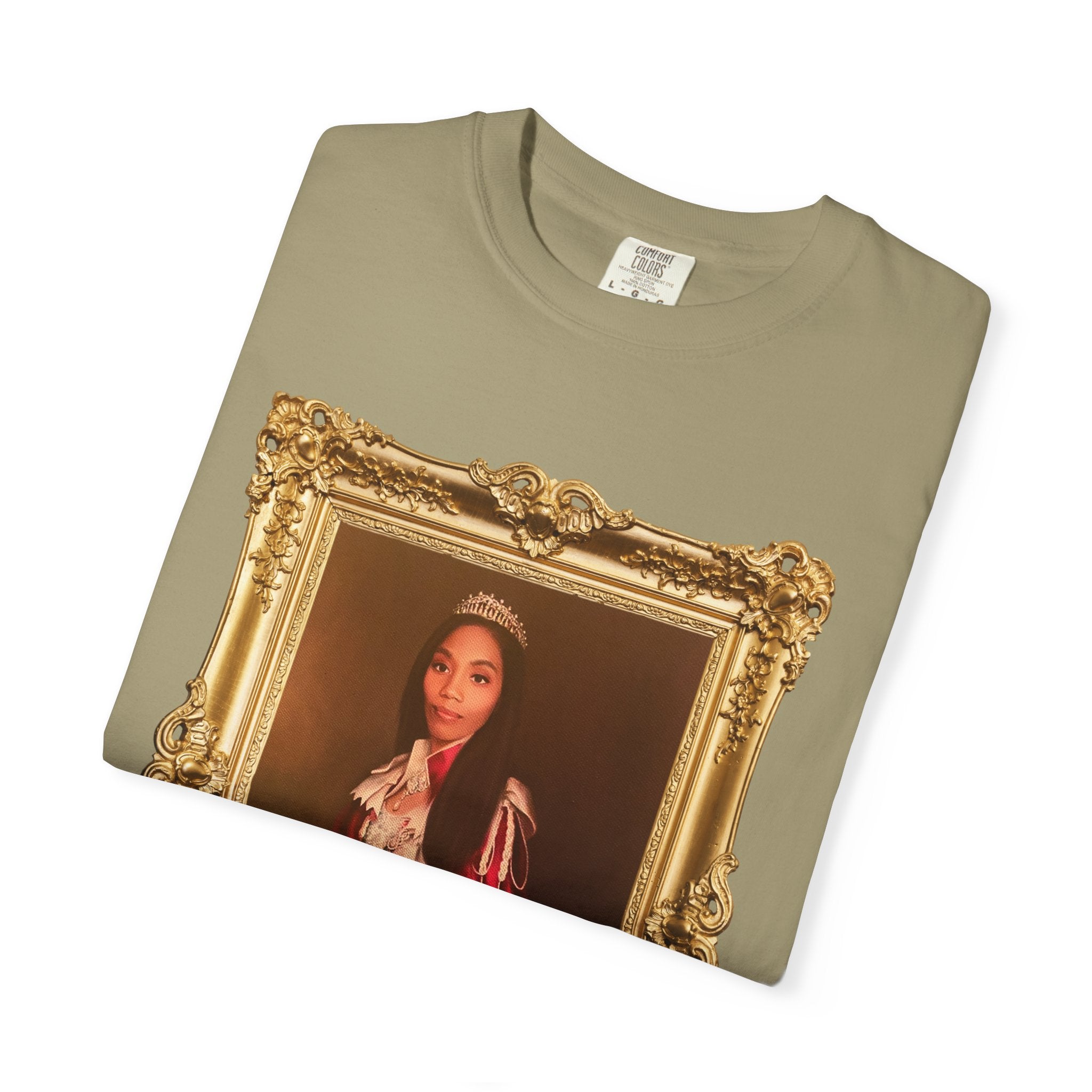 Crowned in Glory" Royal Portrait Tee- Felicity