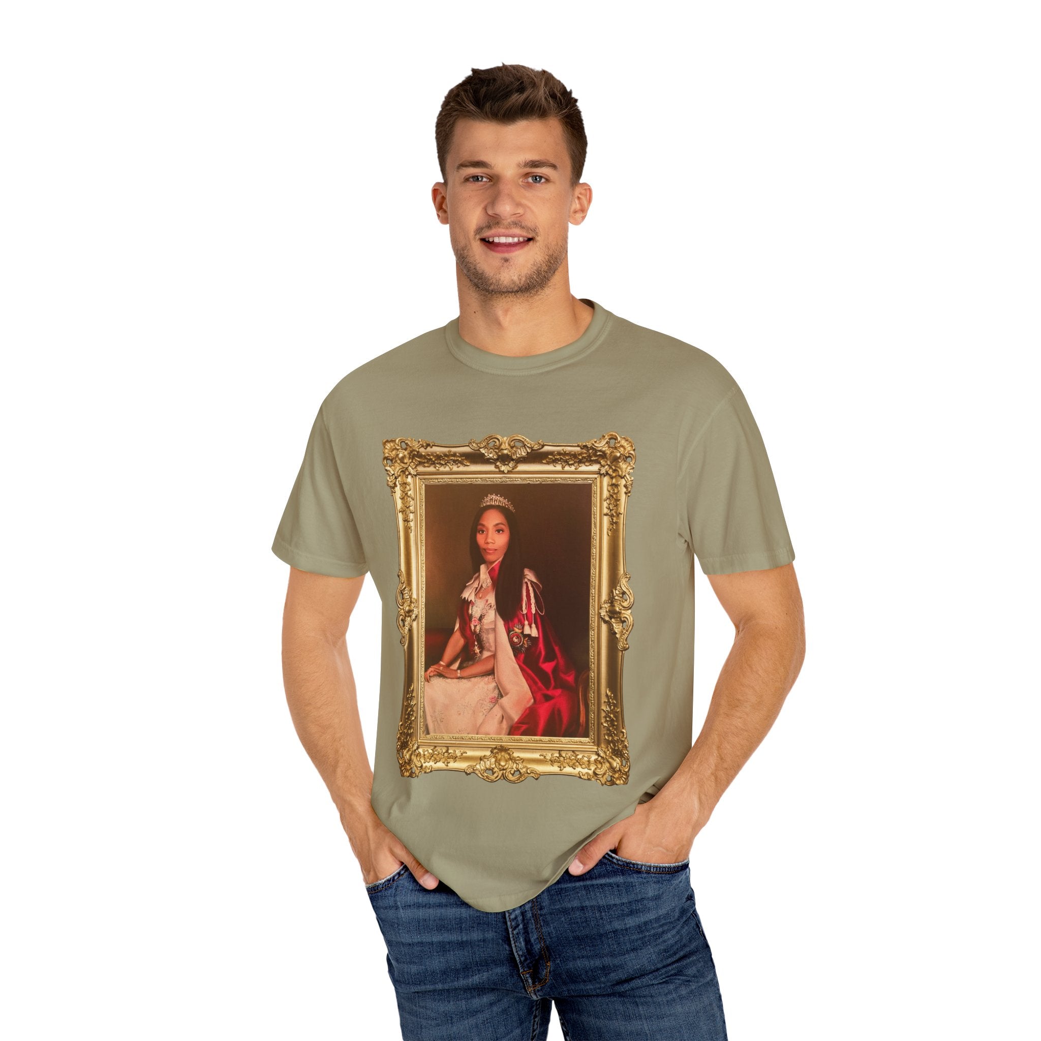 Crowned in Glory" Royal Portrait Tee- Felicity