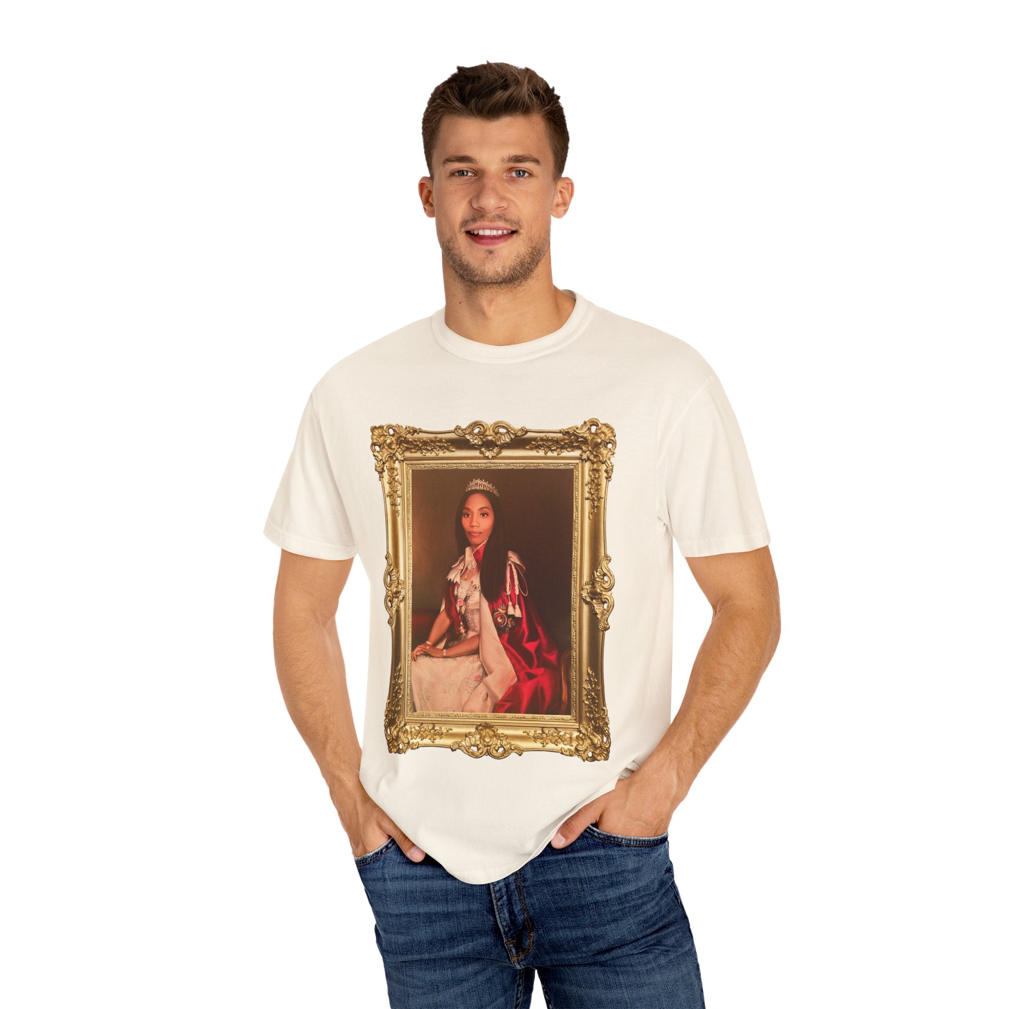 Crowned in Glory" Royal Portrait Tee- Felicity