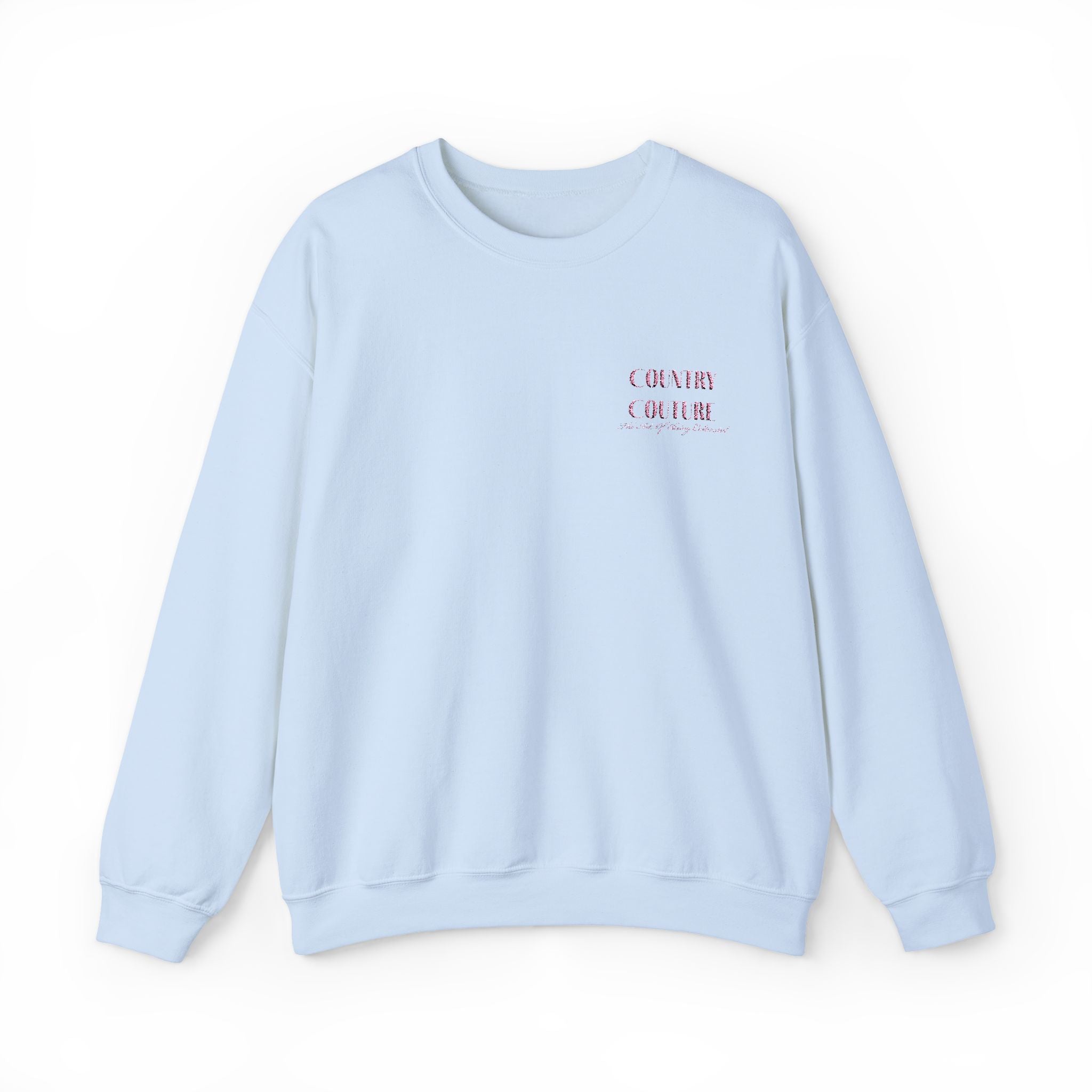 Country Couture Embroidered Crewneck Sweatshirt